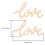 18 Stuks Letters “Love” Hout Voor Craft 2