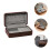 Portable Walnut Aufbewahrungsetui Reise Schmuckbox Retro High-End 3