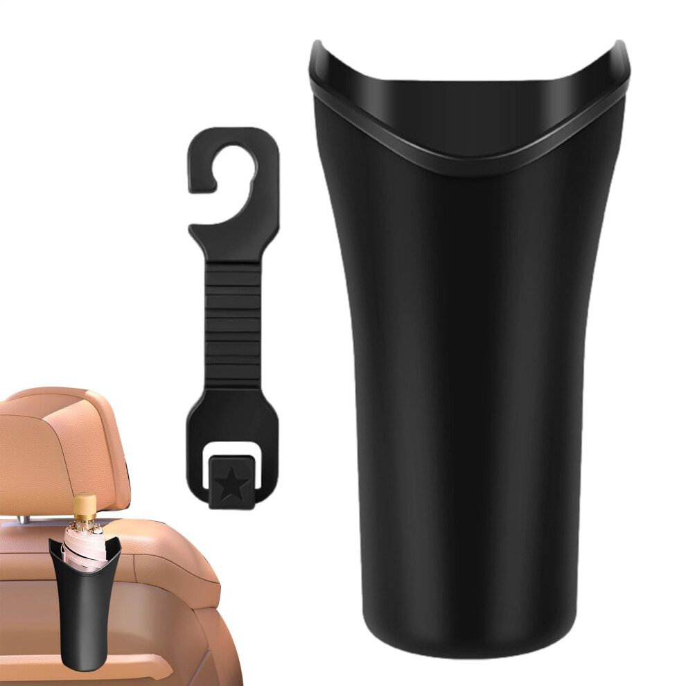 Car Umbrella Holder Universal Car Organizer, Headrest Hook, Portable Trash Can, Compact Dustbin For Car Interior 9067246033330