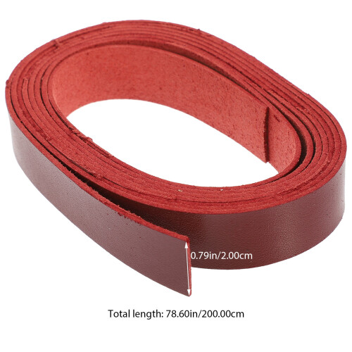 1 Rollo Correa Cuero Para Pulsera Collar Mascota 2