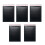 5 St Scheurresistente Luchtkussenzakken Zwart 3