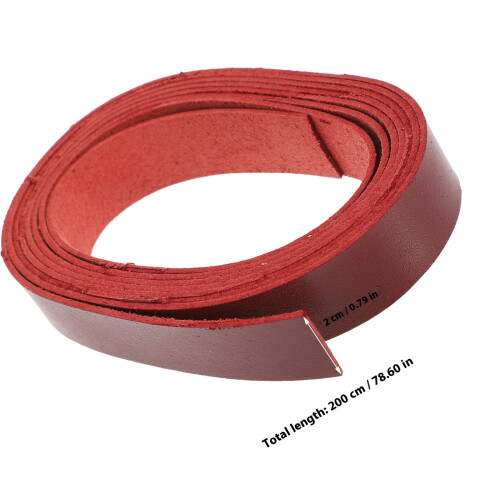 1 Rollo Correa Cuero Para Pulsera Collar Mascota 1