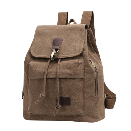 Vintage Canvas Schulrucksack Für Jungen ( )