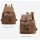 Vintage Canvas Schulrucksack Für Jungen ( ) 6