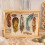 10 PCS Feather Stickers PET Sparkling Effect for Journal Notebook Yellow 3