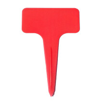 Etichette da giardino, cartellini per piante a T dai colori vivaci, etichette in plastica impermeabili, resistenti alla corrosione per giardinaggio,