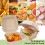 30 Stks Wegwerp Lunchbox Voedselverpakking Container 8