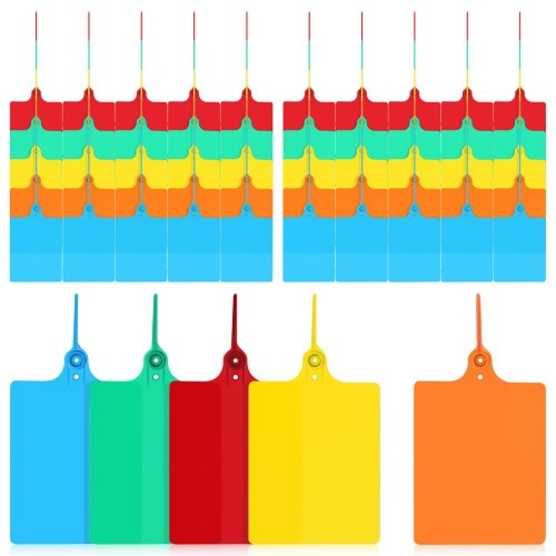 100 Prijs En Verzendkaartjes Van Plastic Met 1