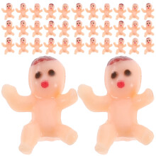 100 Stuks Plastic Baby Voor Verjaardagsfeestje
