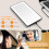 Visor Vanity Mirror Wiederaufladbar Touch Control Make-Up 6