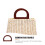 4 Stuks D- Portemonnee Handvat Bamboe Tas Accessoire 8