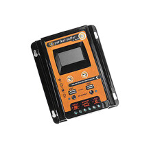 Solarladeregler 30A Mit USB, Timer, 12V/24V, Digital, Orange