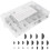 1 Caja Kit Chavetas Woodruff Semicircular Media 8