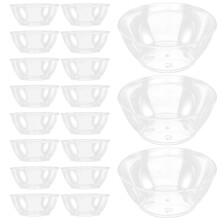Bol Desechable Transparente Multifuncional Para Ensalada Arroz