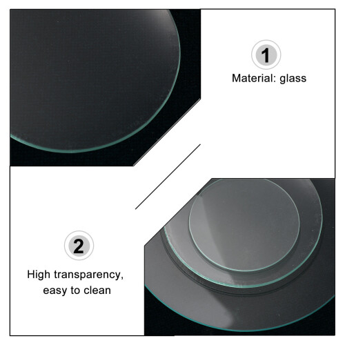 6 Unidades De Vidrio Para 150 100 75 Mm 2