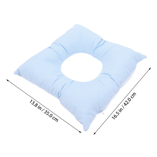 Blue Square Face Massage Pillow Y 1