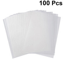 100 Unidades Papel De Calcar A4 Transparente Para Y
