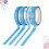 8 Unidades Timeline Washi Para Scrapbooking (Azul) 4