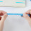 8 Unidades Timeline Washi Para Scrapbooking (Azul) 11