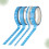8 Unidades Timeline Washi Para Scrapbooking (Azul) 8