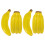 Banana Forma Decoración Comedor 3