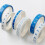 8 Unidades Timeline Washi Para Scrapbooking (Azul) 9