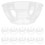Bol Desechable Transparente Multifuncional Para Ensalada Arroz 2