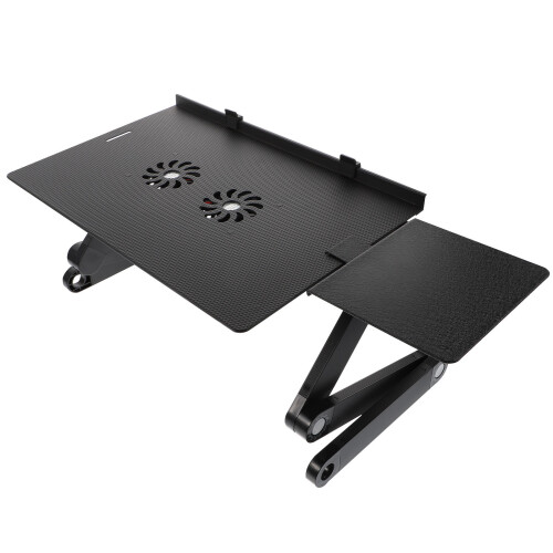 Desktop Elevating Holder, Schwarzer Laptop , Faltbarer 2