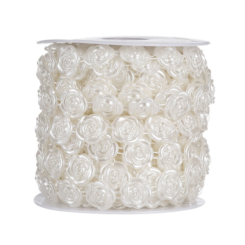 1 Rollo De De Flores De Rosa Para Y Disfraz 1