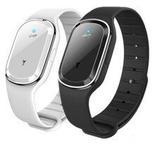 Bracelet Moskito Pro, répulsif anti-moustiques à ultrasons avec fonction horloge, sans danger pour tous, design élégant et léger, cadeau idéal