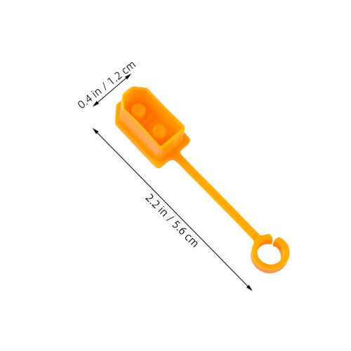 20 Unidades Protectores Tapas Cubiertas Para Conector 1