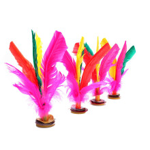 6 Unidades Kick Badminton Jianzi De Con Pie De