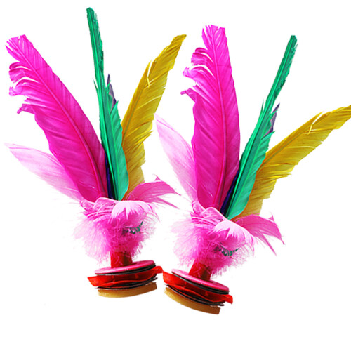 6 Unidades Kick Badminton Jianzi De Con Pie De 2