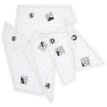 5 Pièces Gabarits Pour Quilting Patchwork À Main