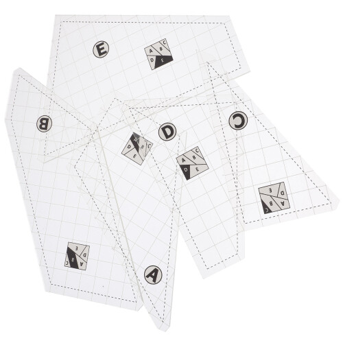 5 Pièces Gabarits Pour Quilting Patchwork À Main