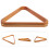 Pool Table Rack Billiard Rack Pine Brown Fall Resistance 1pcs 10