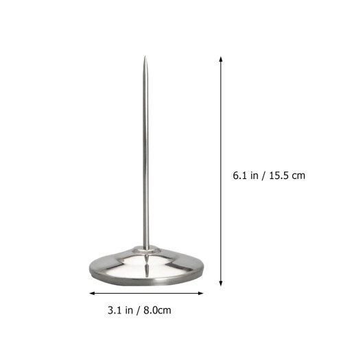 Pièce Support En Acier Inoxydable Pour Mémos, Factures Et Reçus 1