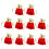 10 Pcs -Edged Tie Pocket Storage Organizer Drawstring Bags 1