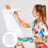 10 Pièces En Toile Coton Pur Bloc De Dessin 4