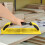 Ponceuse Murale Manuelle Jaune ABS Pour Ponçage Et Polissage 4