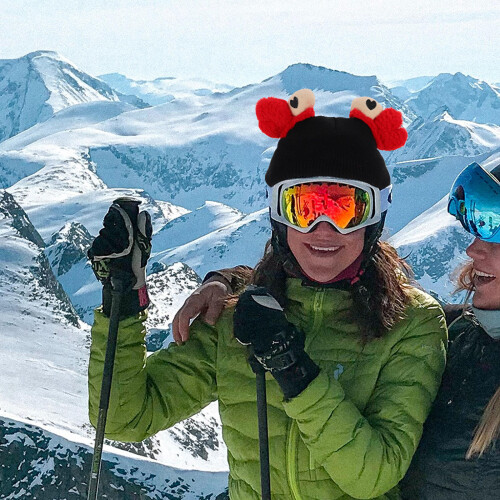 Housse De Protection Pour Casque De Ski Décorative 1