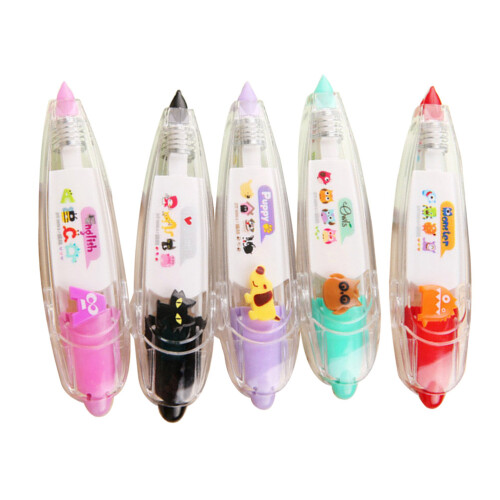 5 Pièces Ruban Correcteur Push Pour Scolaire Scrapbooking 1