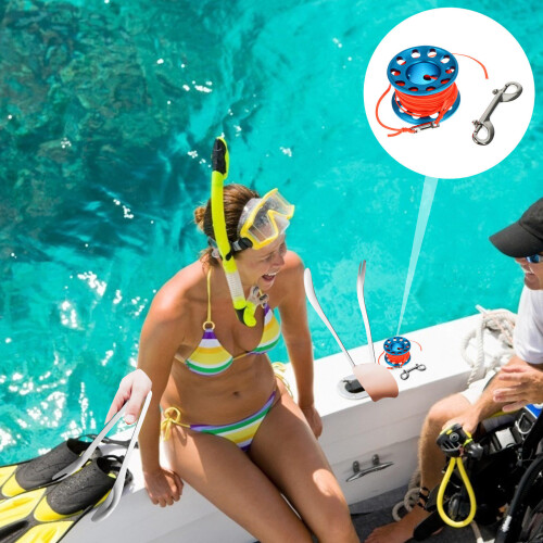 1Set Robuster Scuba Diving Spool Unterwasser- 2