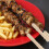 10 Unidades Brochetas Redondas Inoxidable Con Mango Madera 11