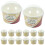 Lot De À Dessert En Papier Pour Yaourt, Pudding, Glace 10