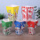 Lot De 100 Pièces Boîtes À Popcorn Pliantes Jetables 5