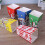 Lot De 100 Pièces Boîtes À Popcorn Pliantes Jetables 9