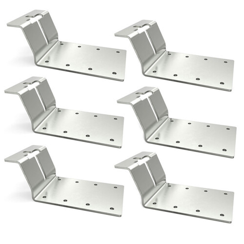 6-piece mounting brackets, long-lasting, suitable providing repairs.