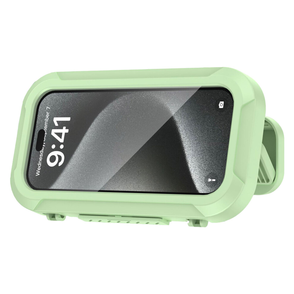 Green (Green) Waterproof Box For Bath Vertical And Horizontal Screen Extendable Both