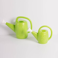 Tuinbewateringsoplossing, duurzame kunststof gieter met afneembare tuit voor bewatering op maat, groen, 2 stuks